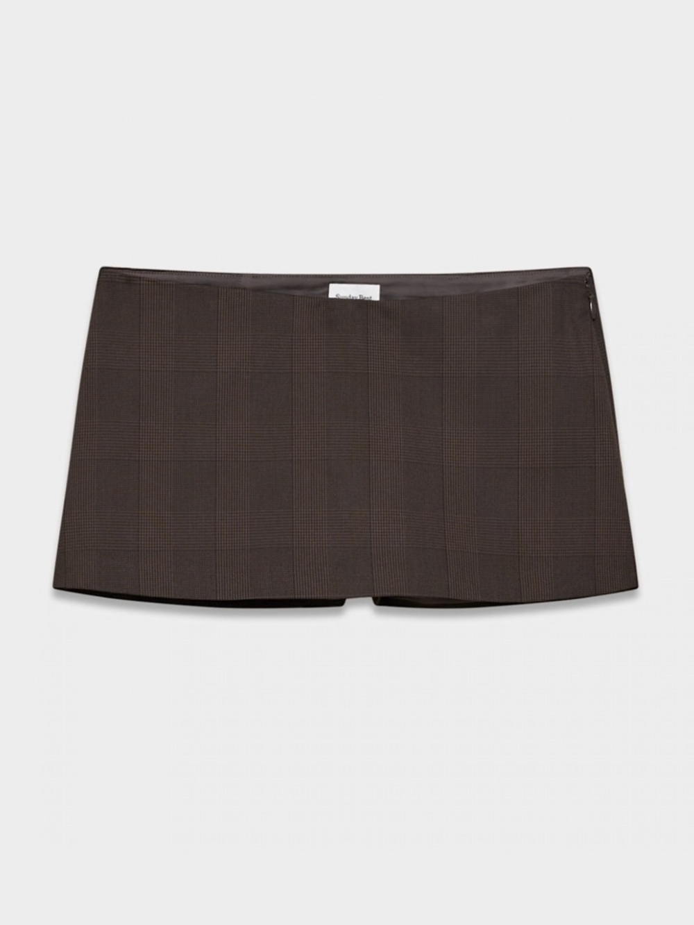 Aritzia Sunday Best Brown Flame Mini Skort Size 6